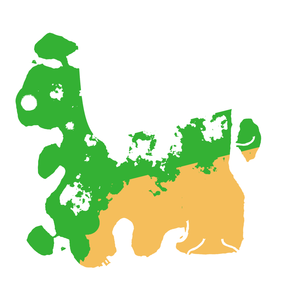 Biome Rust Map: Procedural Map, Size: 3275, Seed: 1