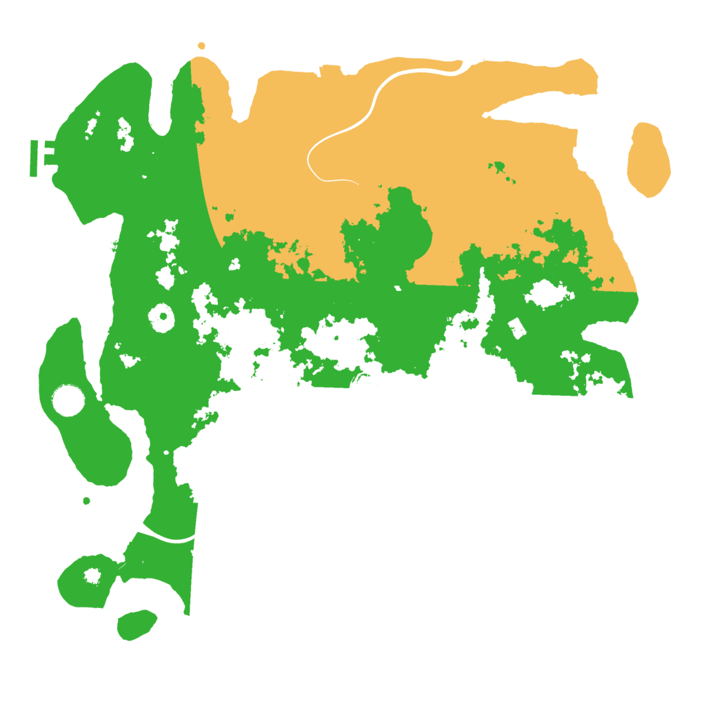 Biome Rust Map: Procedural Map, Size: 3900, Seed: 695953