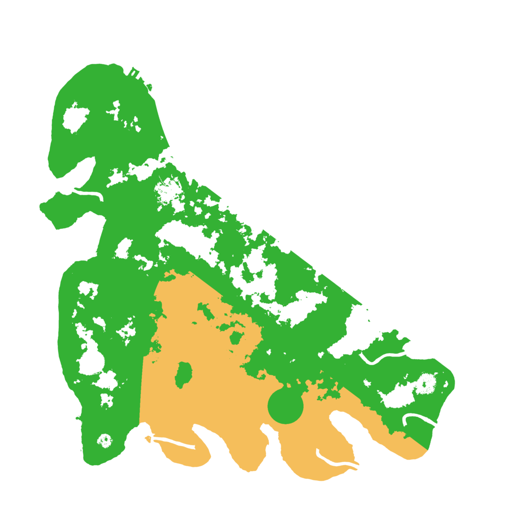 Biome Rust Map: Procedural Map, Size: 3800, Seed: 462577