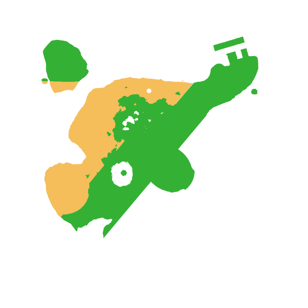 Biome Rust Map: Procedural Map, Size: 2000, Seed: 857813207