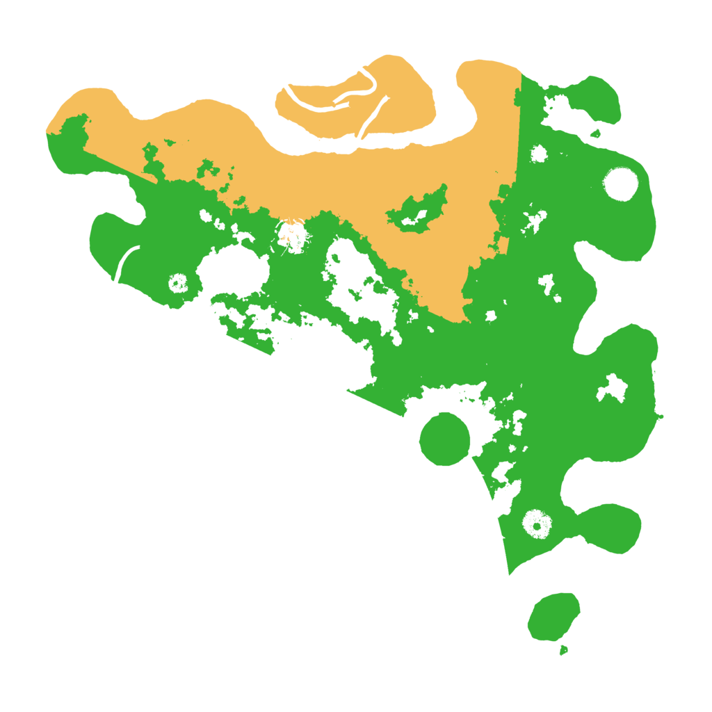 Biome Rust Map: Procedural Map, Size: 3750, Seed: 145798