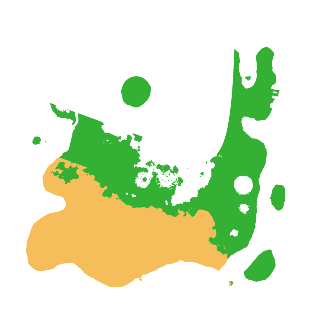 Biome Rust Map: Procedural Map, Size: 3000, Seed: 83418