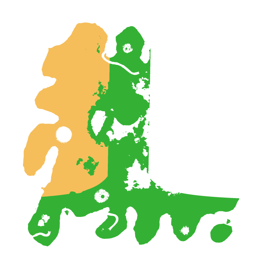 Biome Rust Map: Procedural Map, Size: 3000, Seed: 962670762