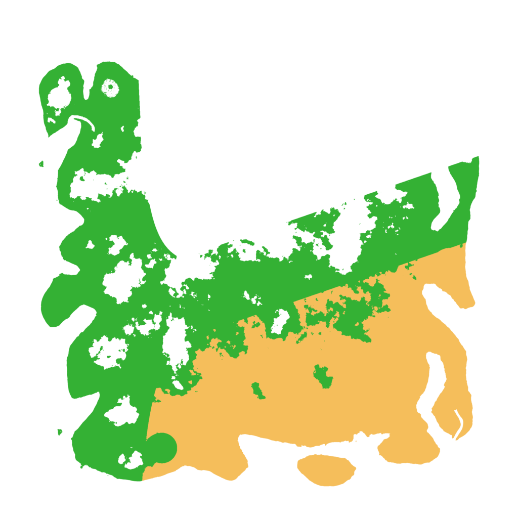 Biome Rust Map: Procedural Map, Size: 4500, Seed: 561229