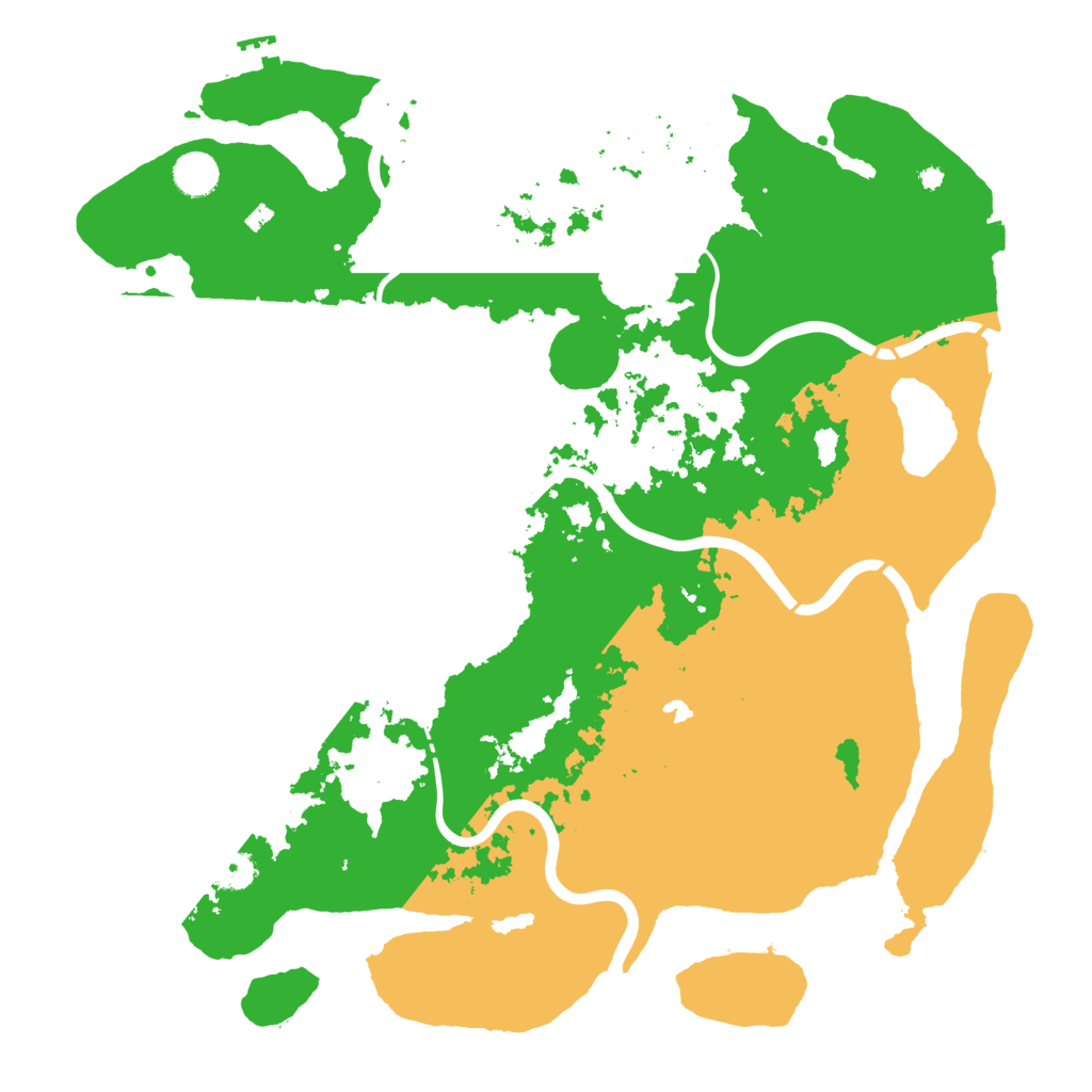 Biome Rust Map: Procedural Map, Size: 4250, Seed: 249321