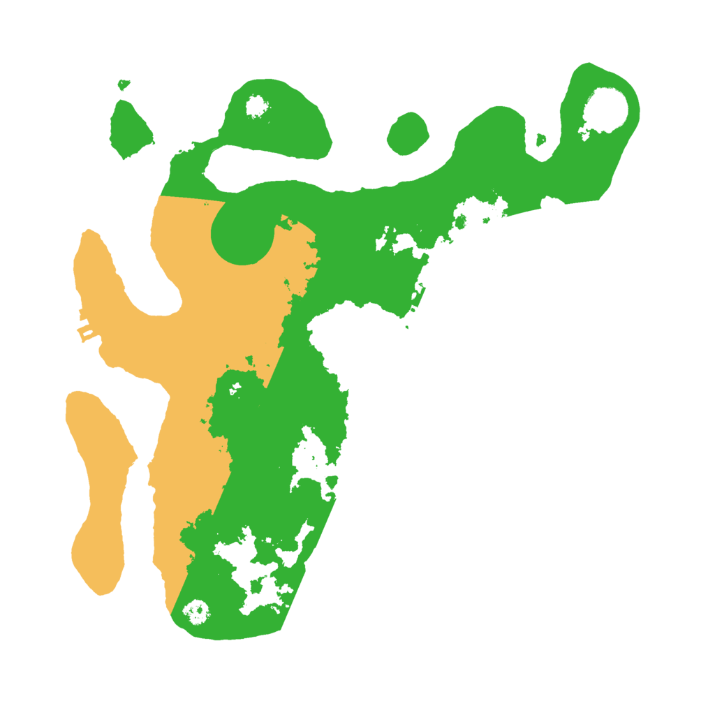 Biome Rust Map: Procedural Map, Size: 3000, Seed: 1904611096