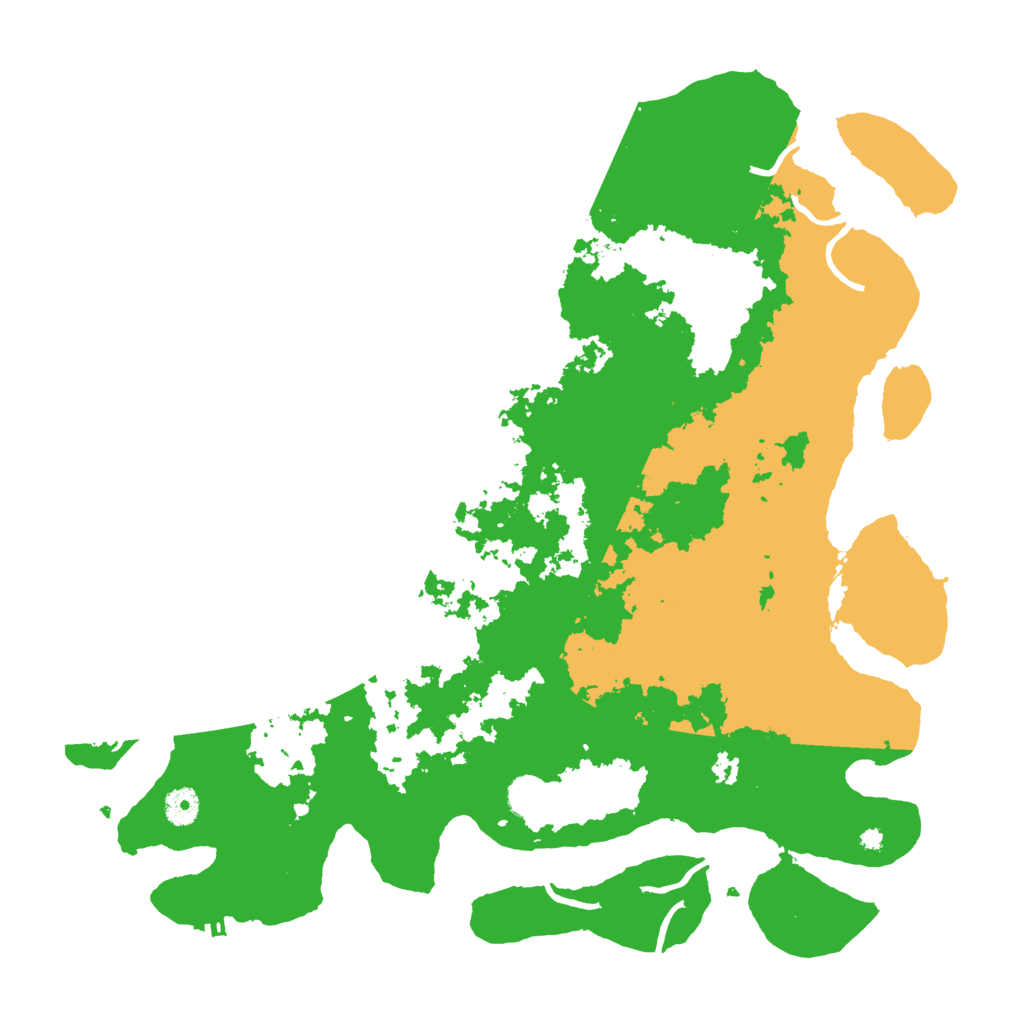 Biome Rust Map: Procedural Map, Size: 4250, Seed: 8449228