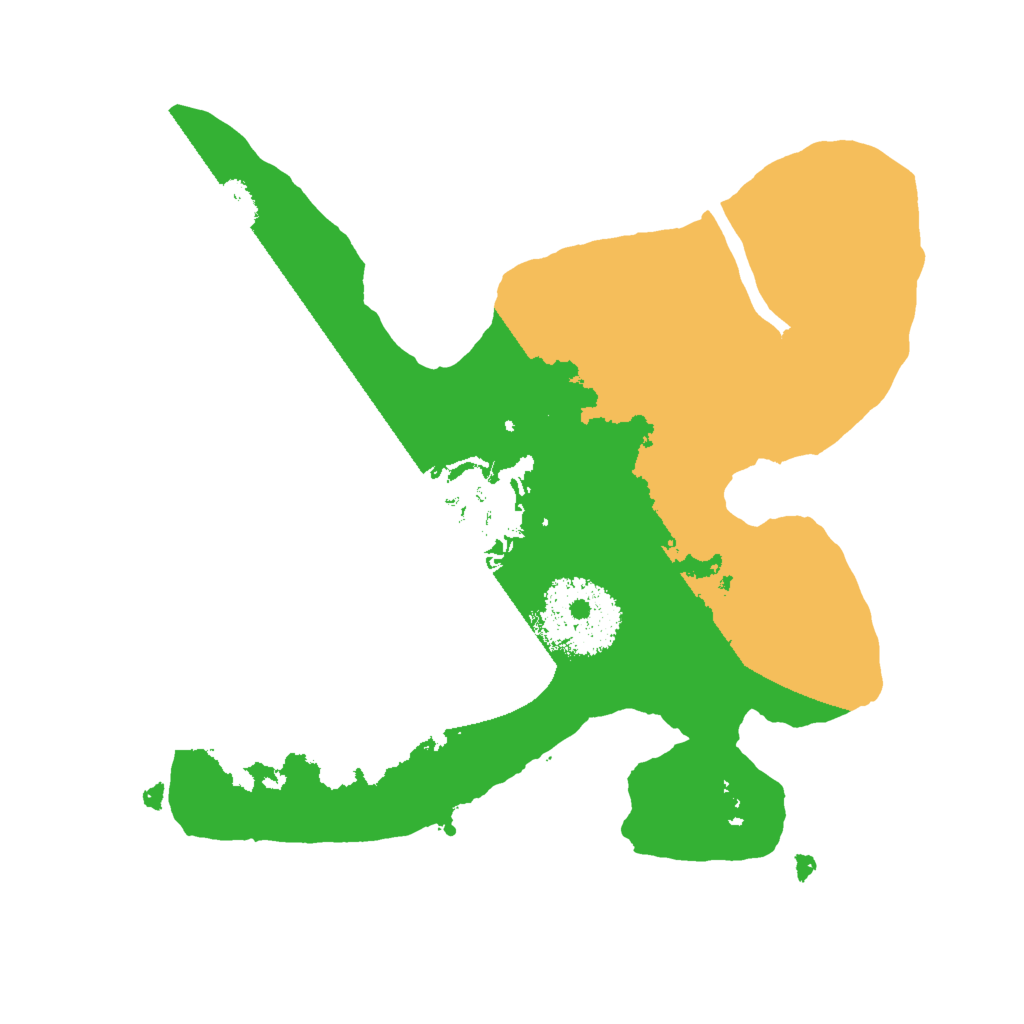 Biome Rust Map: Procedural Map, Size: 2010, Seed: 19686