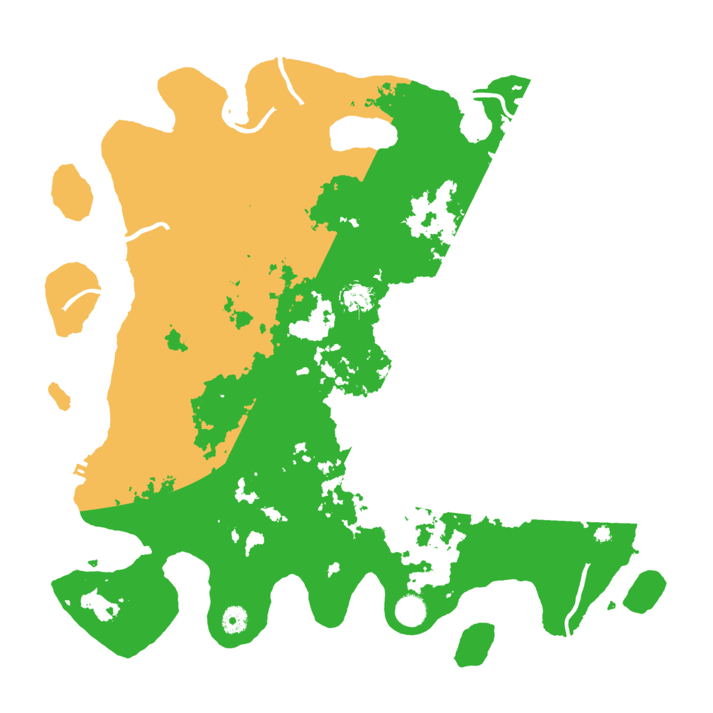 Biome Rust Map: Procedural Map, Size: 4000, Seed: 69401