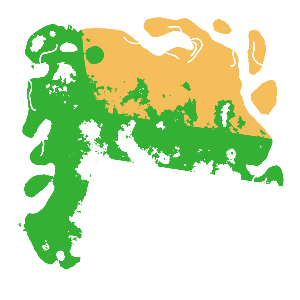 Biome Rust Map: Procedural Map, Size: 4500, Seed: 96619276