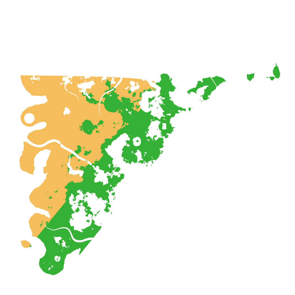 Biome Rust Map: Procedural Map, Size: 5000, Seed: 24622703