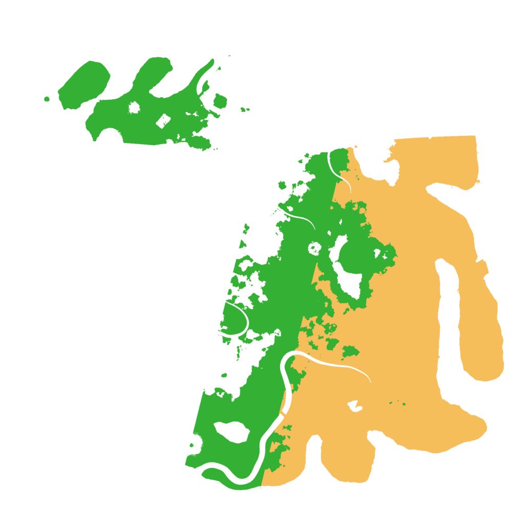 Biome Rust Map: Procedural Map, Size: 4000, Seed: 1017361871