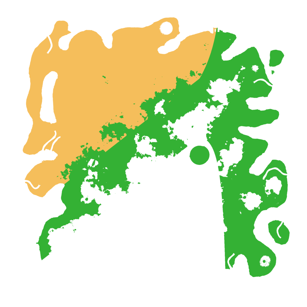 Biome Rust Map: Procedural Map, Size: 4250, Seed: 190167749