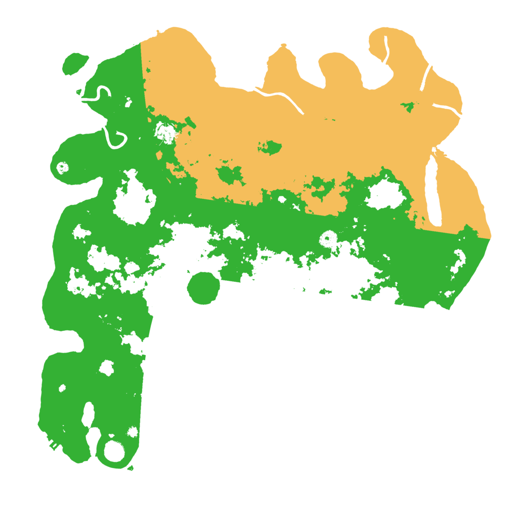 Biome Rust Map: Procedural Map, Size: 4500, Seed: 1900231133