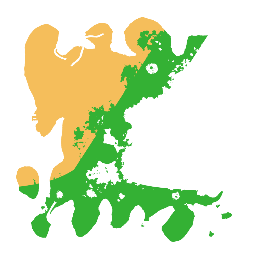 Biome Rust Map: Procedural Map, Size: 3500, Seed: 1061803157