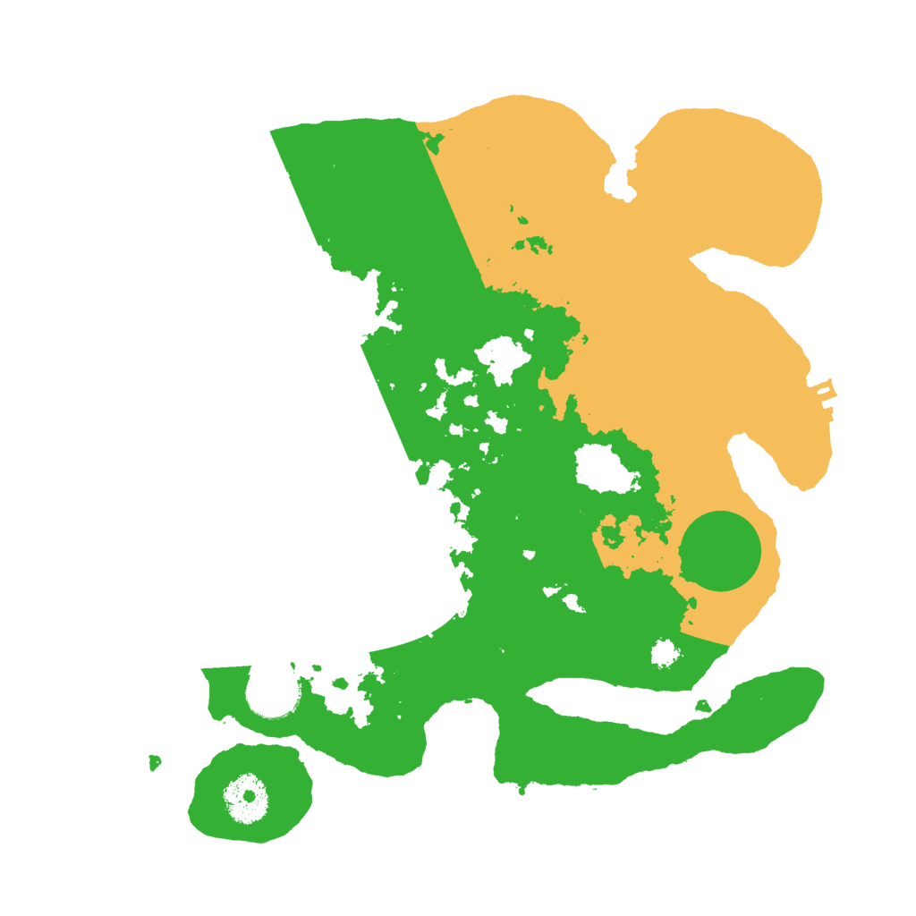 Biome Rust Map: Procedural Map, Size: 3000, Seed: 2082822589