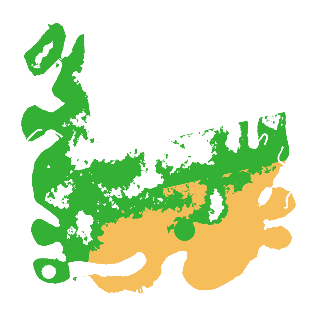 Biome Rust Map: Procedural Map, Size: 4000, Seed: 541875196