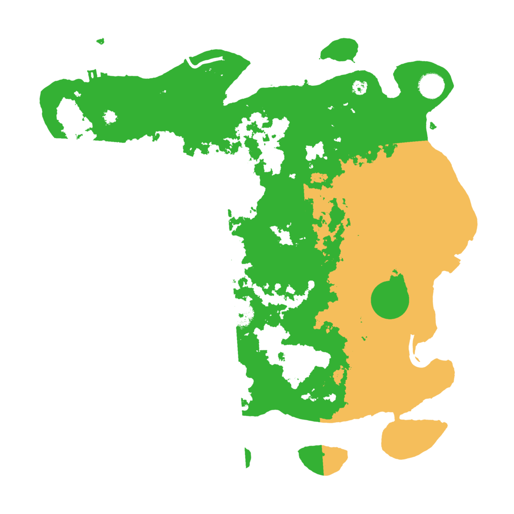 Biome Rust Map: Procedural Map, Size: 3550, Seed: 365024044