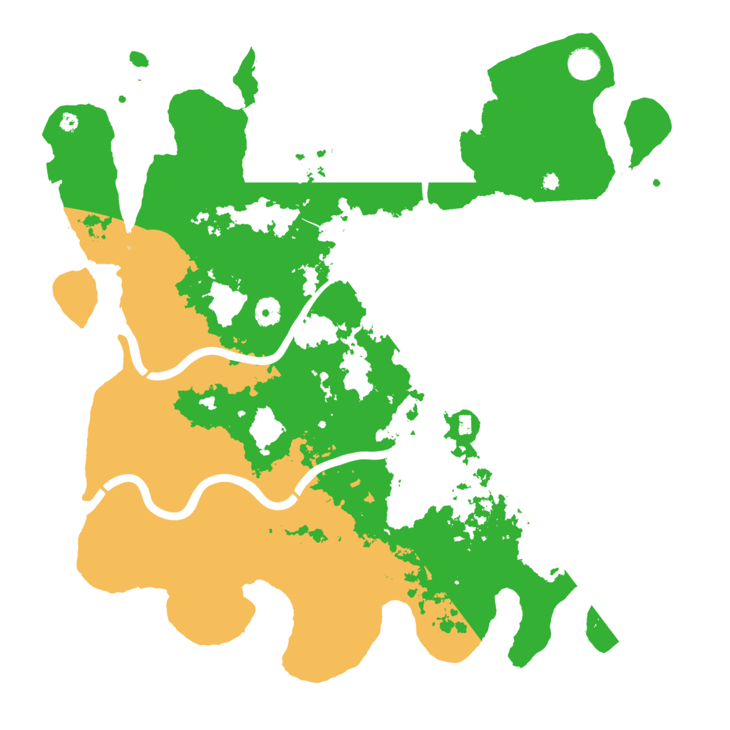 Biome Rust Map: Procedural Map, Size: 3992, Seed: 1592963188
