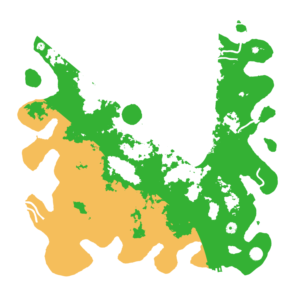 Biome Rust Map: Procedural Map, Size: 4000, Seed: 1601565121