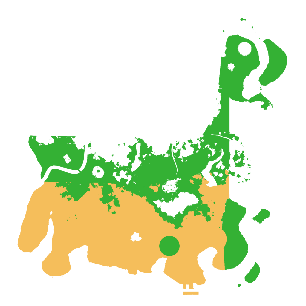 Biome Rust Map: Procedural Map, Size: 4000, Seed: 1966234545