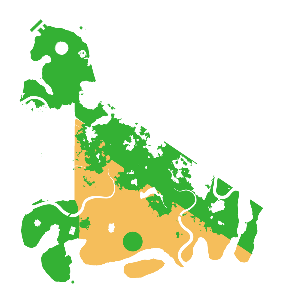 Biome Rust Map: Procedural Map, Size: 4000, Seed: 664140487