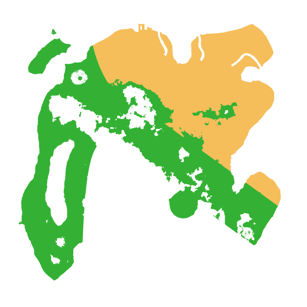 Biome Rust Map: Procedural Map, Size: 3000, Seed: 138602410