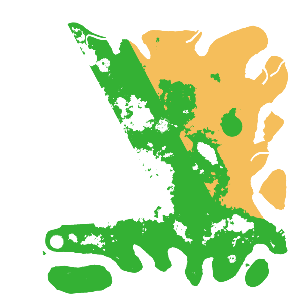 Biome Rust Map: Procedural Map, Size: 4000, Seed: 618252