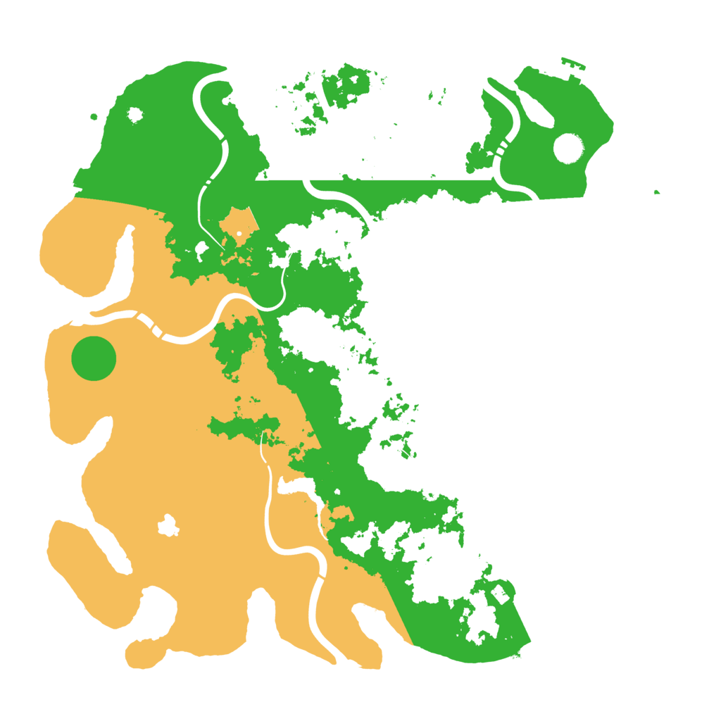 Biome Rust Map: Procedural Map, Size: 4250, Seed: 437254631