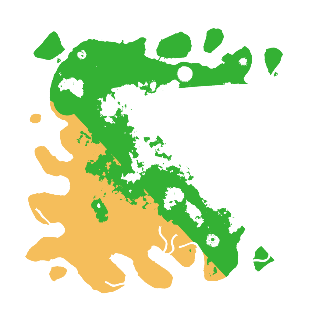 Biome Rust Map: Procedural Map, Size: 3600, Seed: 35742338