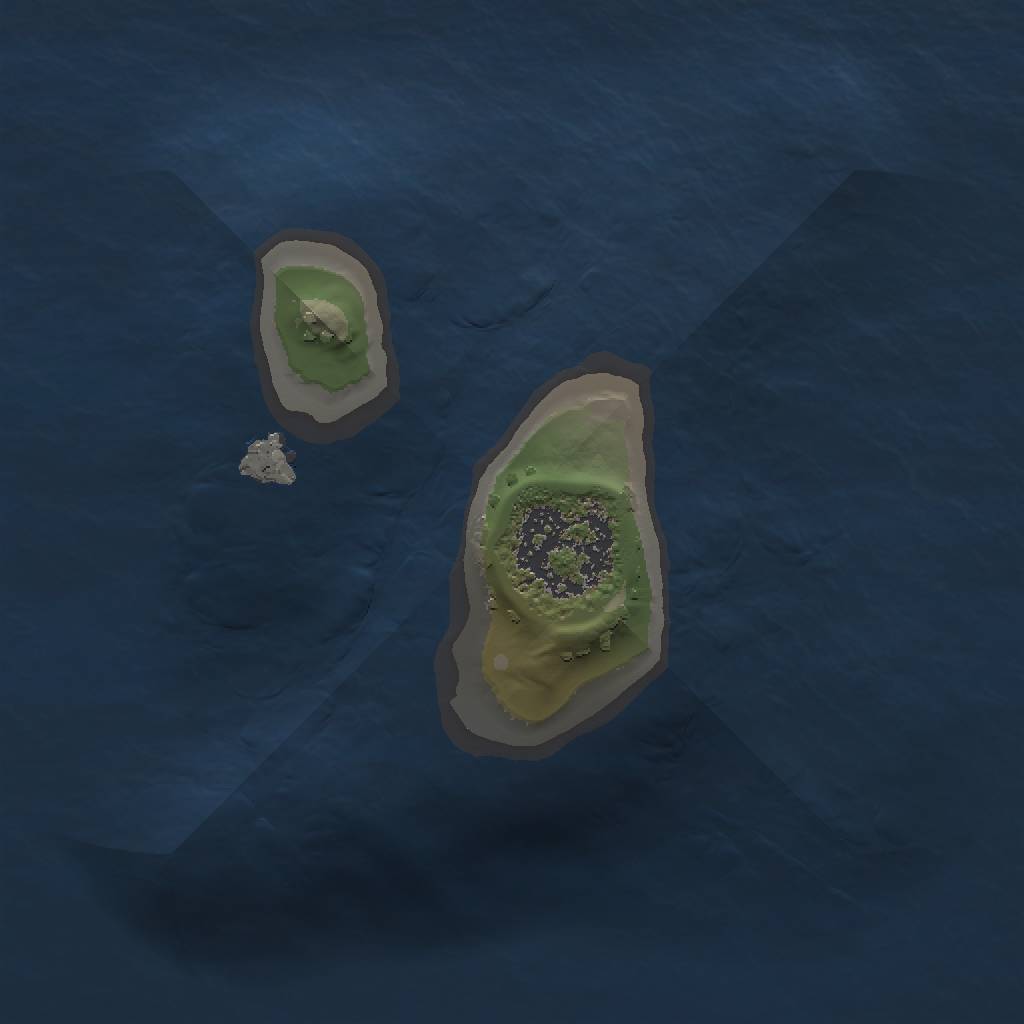 Rust Map: Procedural Map, Size: 1000, Seed: 27169632, 3 Monuments