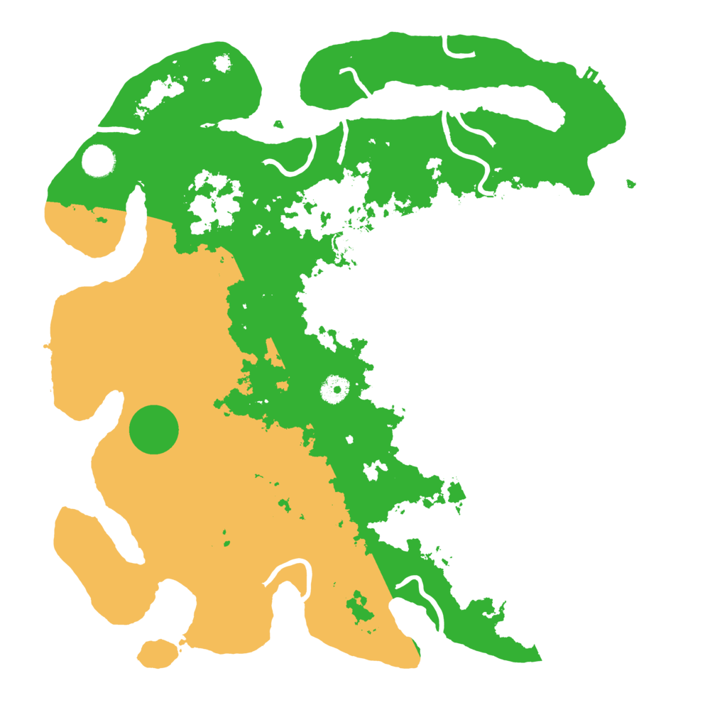 Biome Rust Map: Procedural Map, Size: 3884, Seed: 437254631