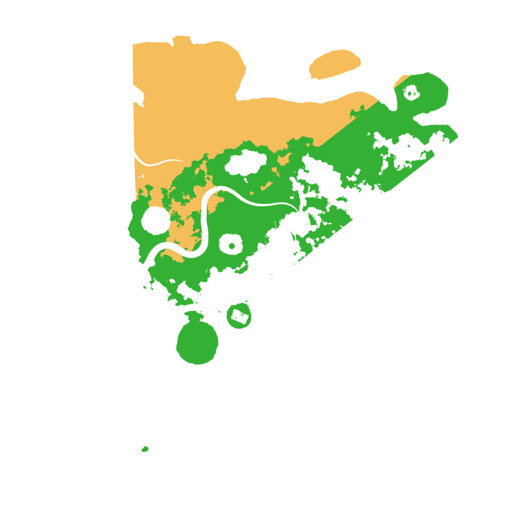 Biome Rust Map: Procedural Map, Size: 3400, Seed: 694