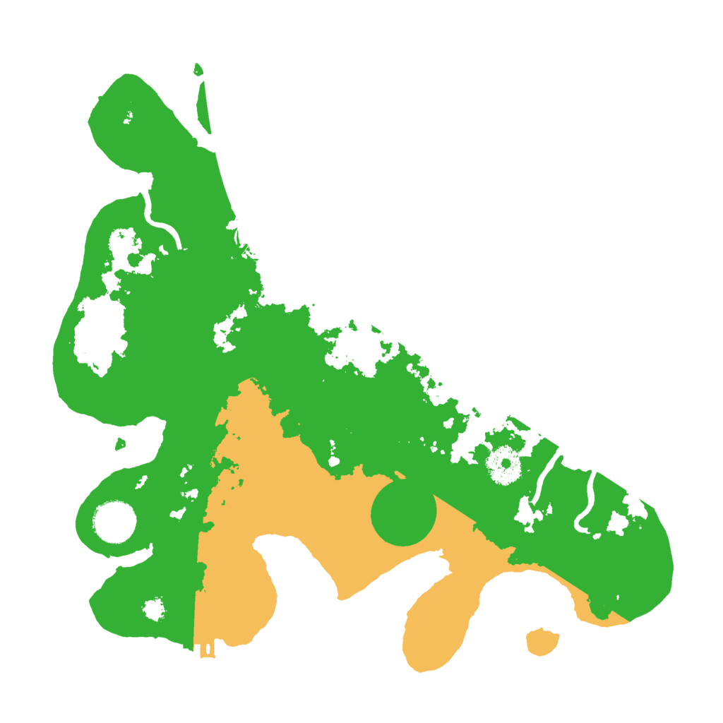 Biome Rust Map: Procedural Map, Size: 3000, Seed: 8921304