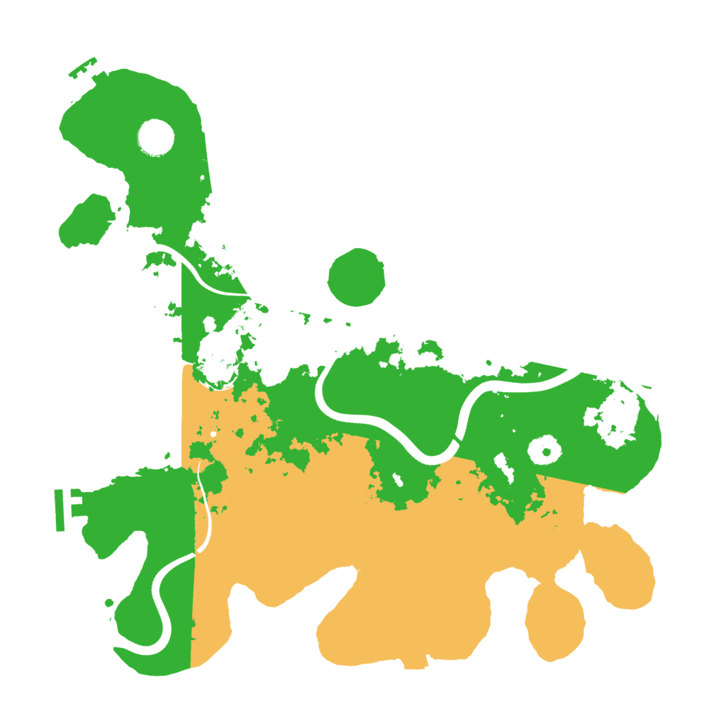 Biome Rust Map: Procedural Map, Size: 3500, Seed: 786786767