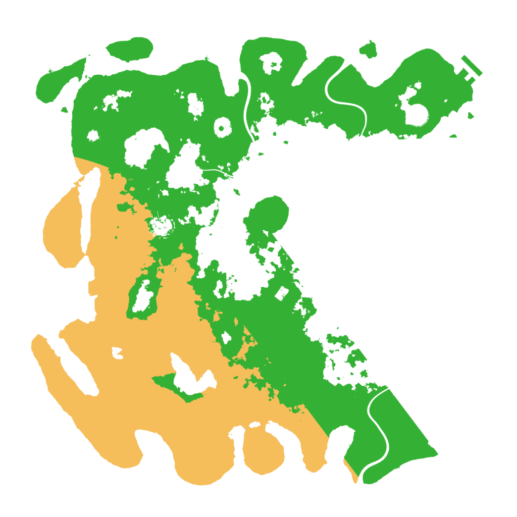 Biome Rust Map: Procedural Map, Size: 4050, Seed: 2020221933