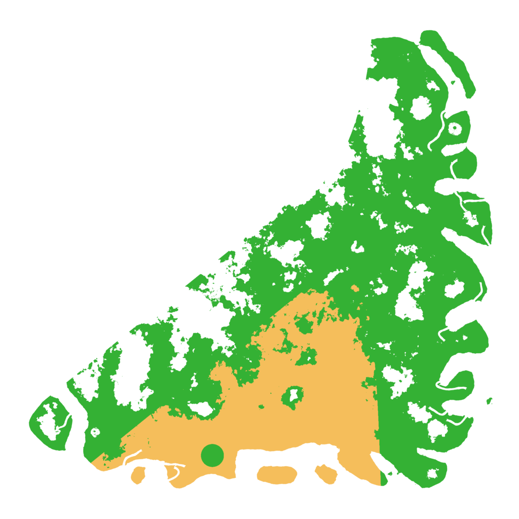 Biome Rust Map: Procedural Map, Size: 6000, Seed: 3049518