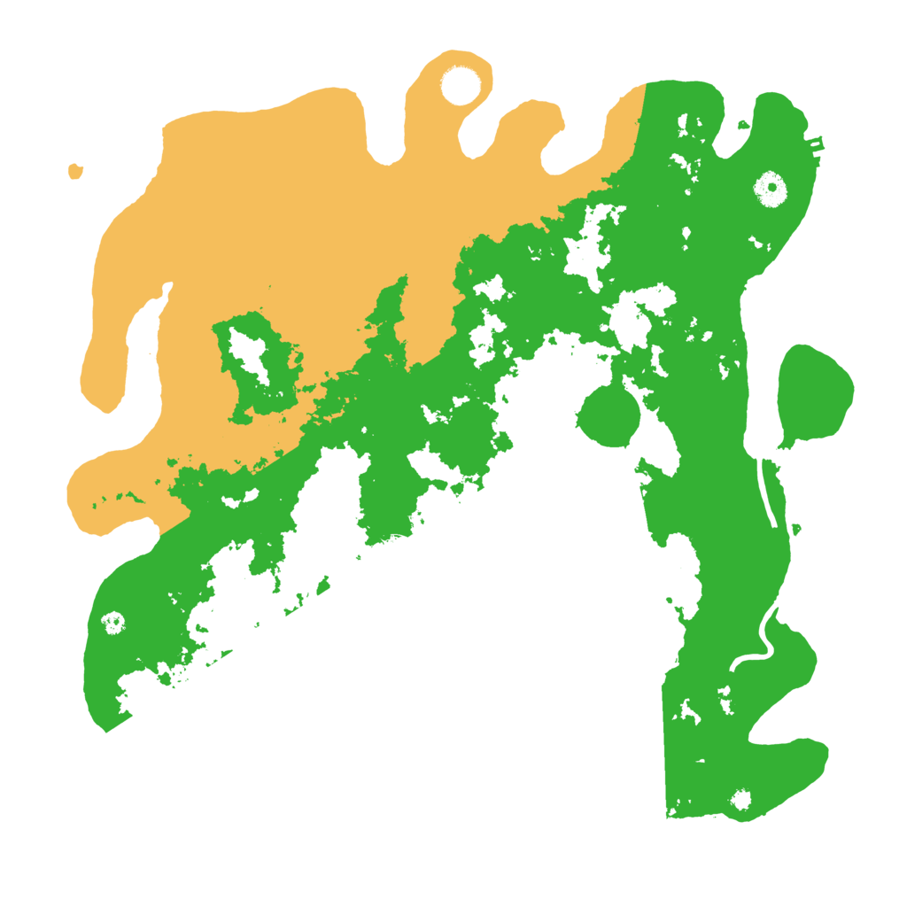 Biome Rust Map: Procedural Map, Size: 4096, Seed: 1752450701