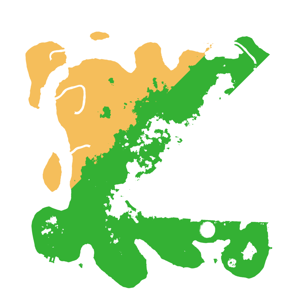 Biome Rust Map: Procedural Map, Size: 3500, Seed: 1091688494