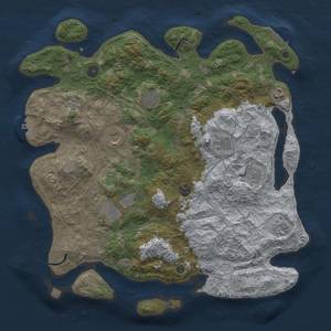 Thumbnail Rust Map: Procedural Map, Size: 4250, Seed: 87, 17 Monuments