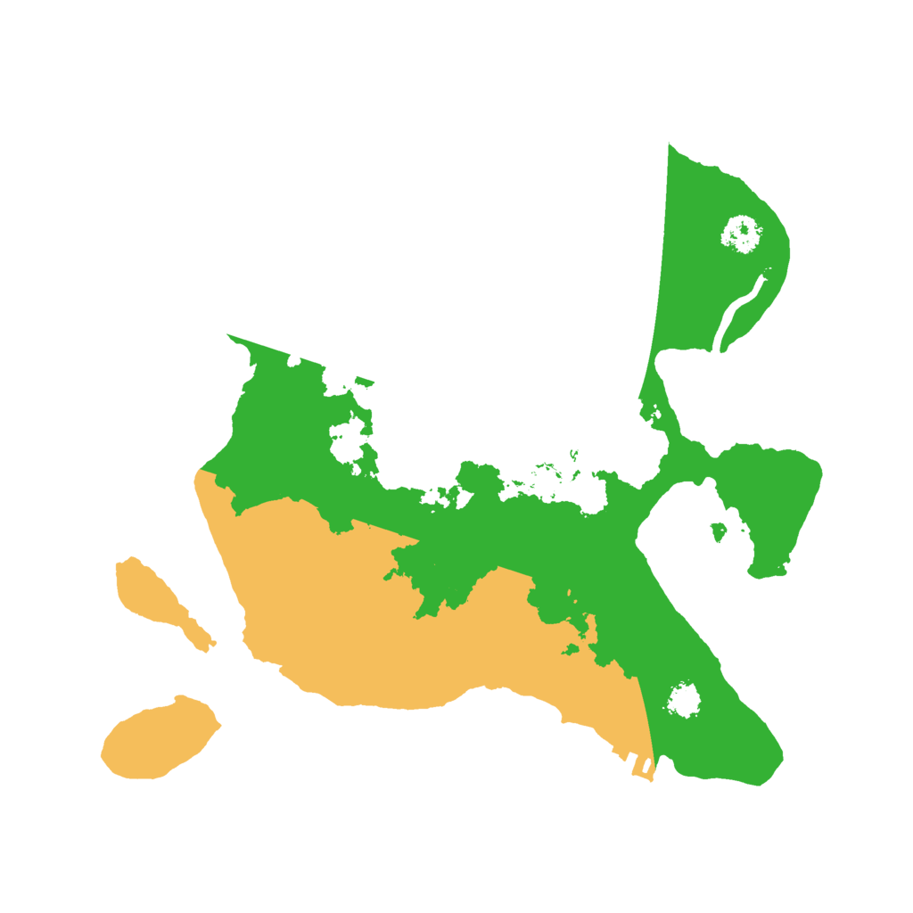 Biome Rust Map: Procedural Map, Size: 2500, Seed: 7902