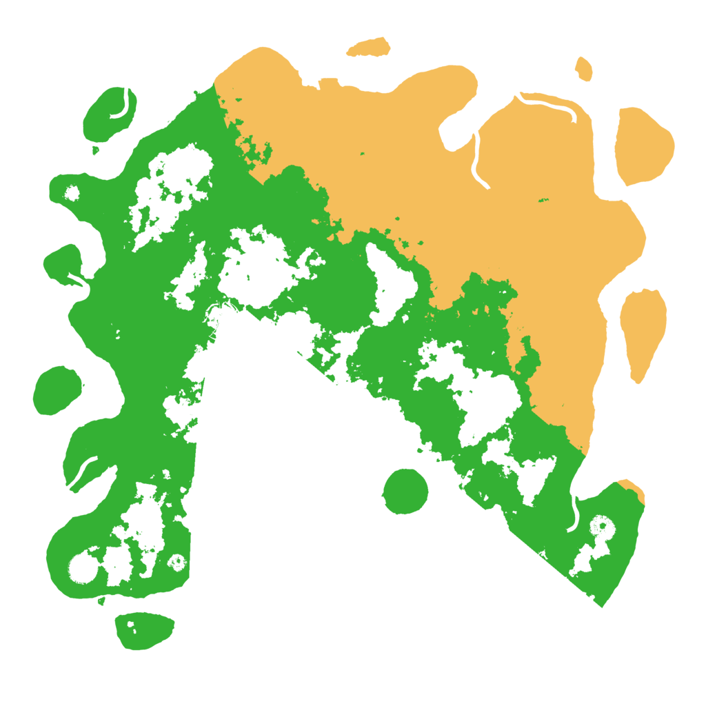 Biome Rust Map: Procedural Map, Size: 4250, Seed: 999143627