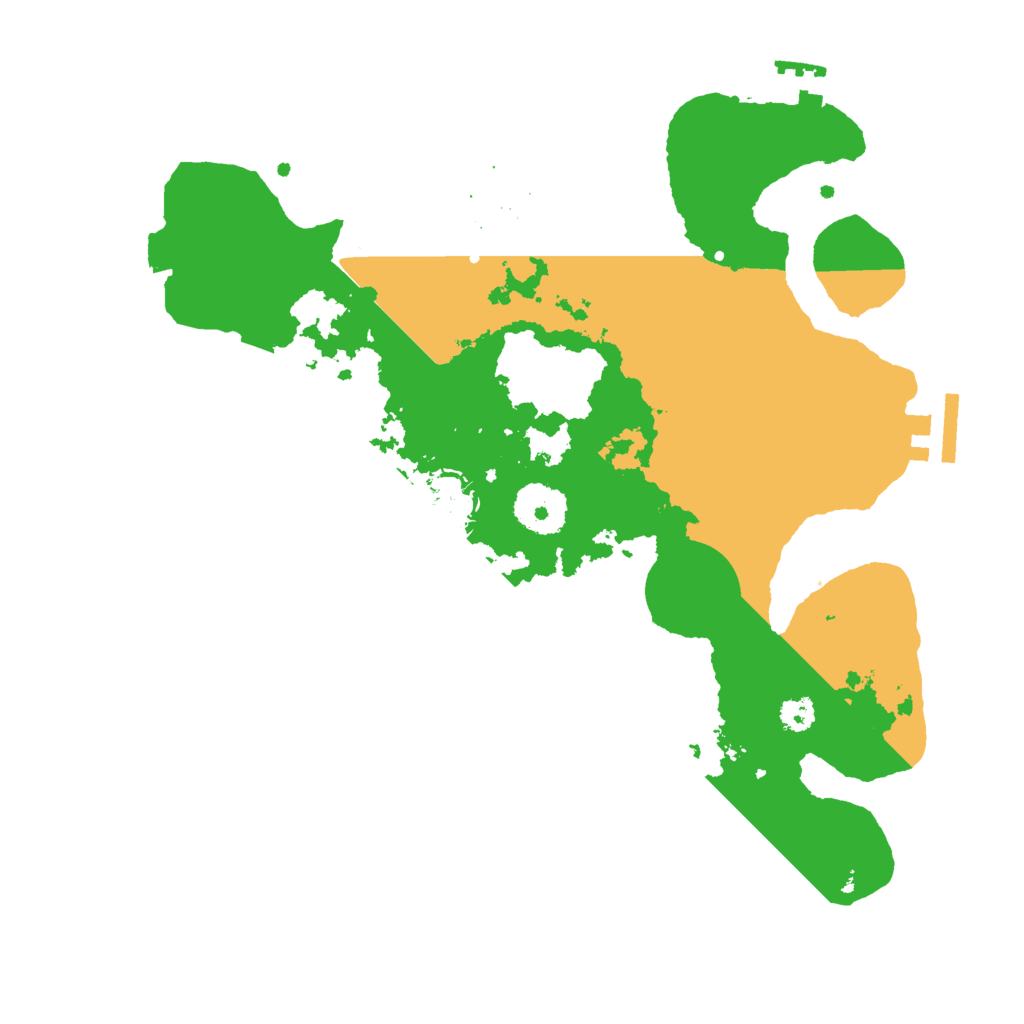 Biome Rust Map: Procedural Map, Size: 3000, Seed: 441664105