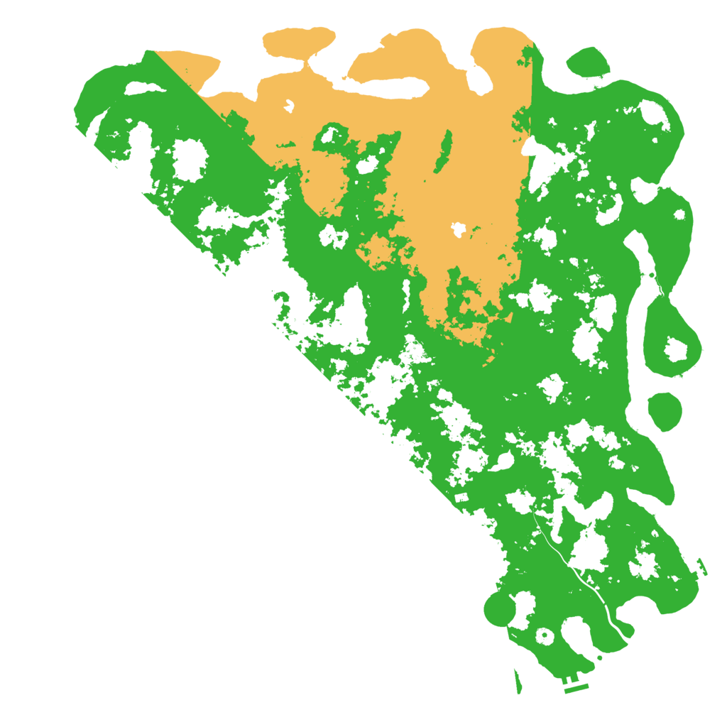 Biome Rust Map: Procedural Map, Size: 6000, Seed: 65328