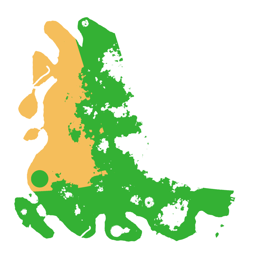 Biome Rust Map: Procedural Map, Size: 4000, Seed: 1214647235