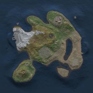 Thumbnail Rust Map: Procedural Map, Size: 2000, Seed: 126346512, 7 Monuments