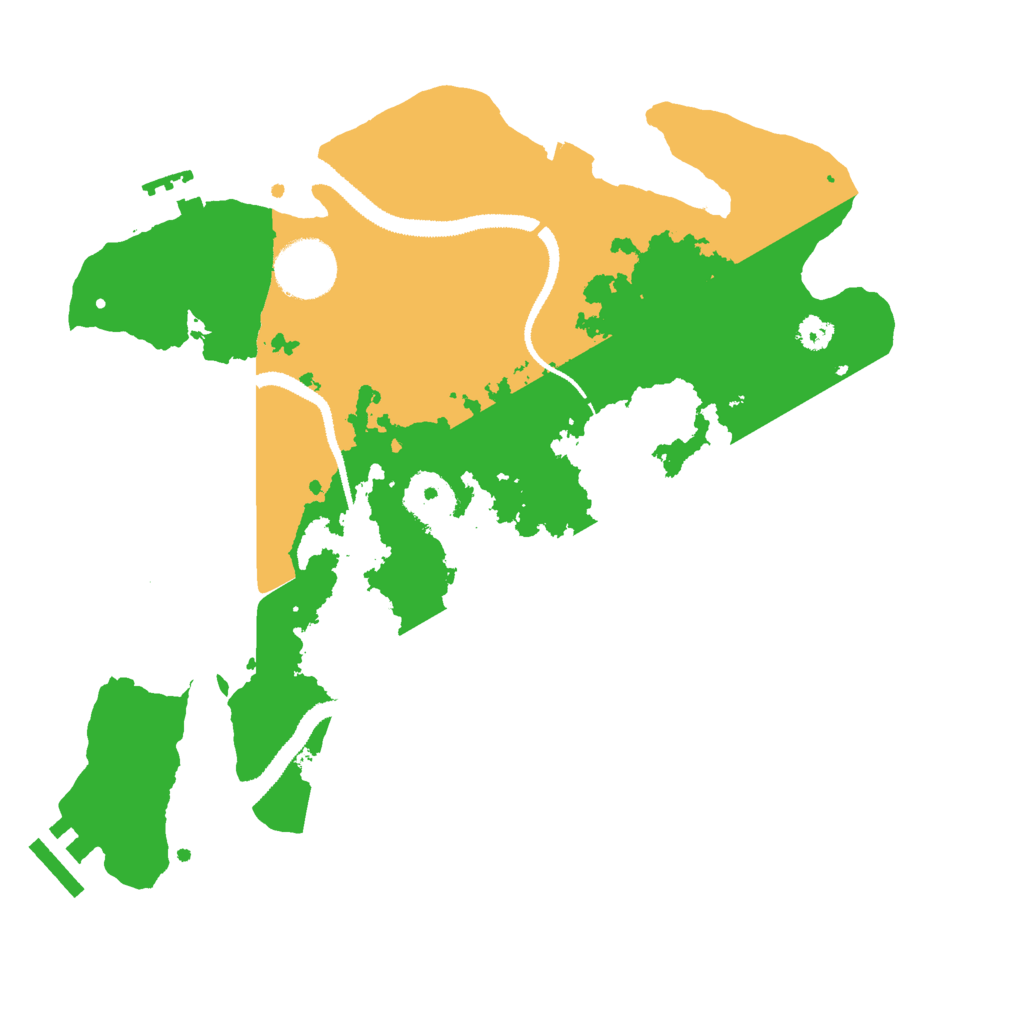 Biome Rust Map: Procedural Map, Size: 3000, Seed: 9461720