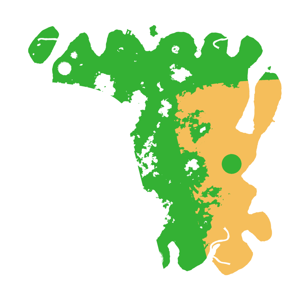 Biome Rust Map: Procedural Map, Size: 4000, Seed: 1981534343