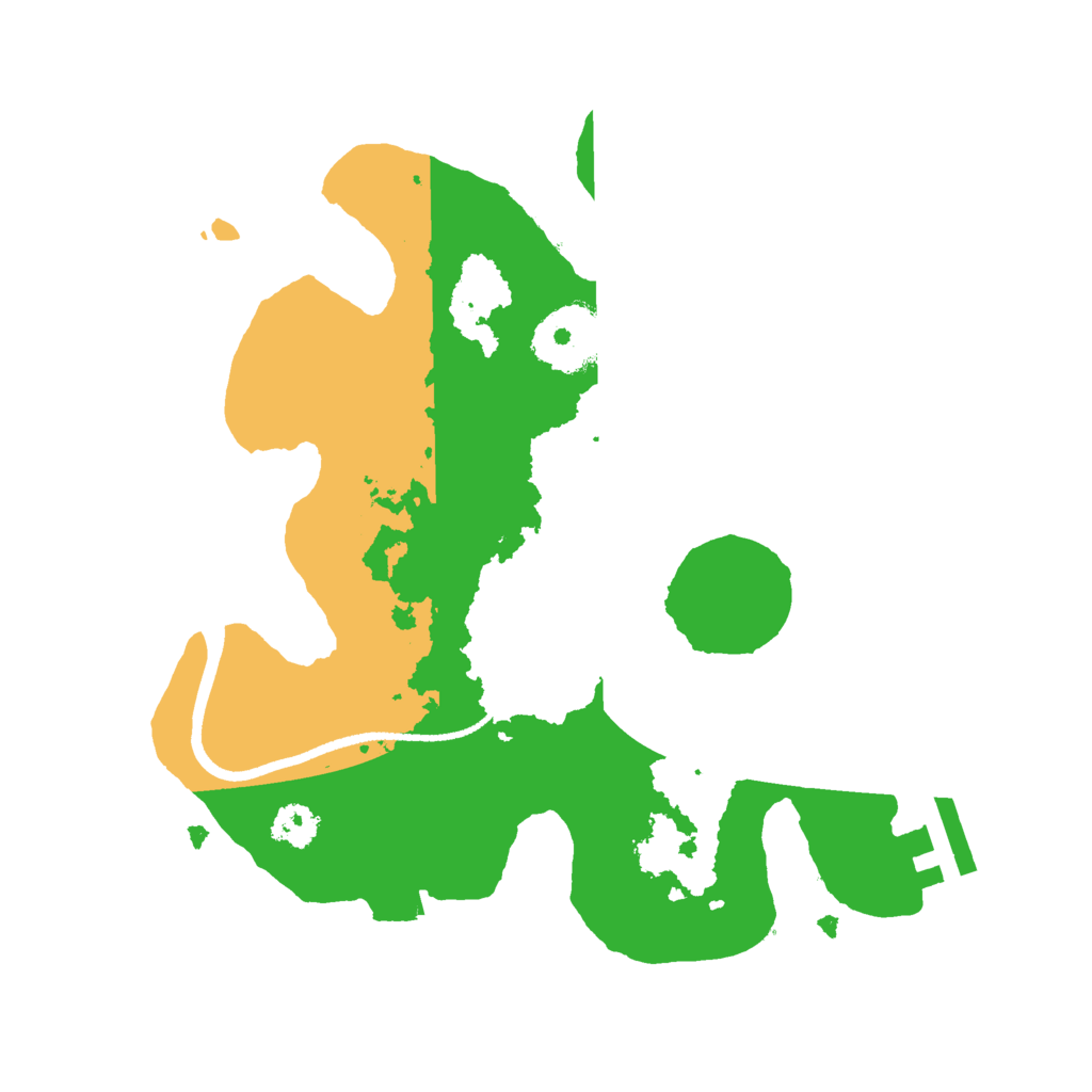 Biome Rust Map: Procedural Map, Size: 2500, Seed: 1906143