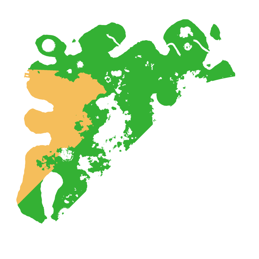 Biome Rust Map: Procedural Map, Size: 3500, Seed: 1149986755